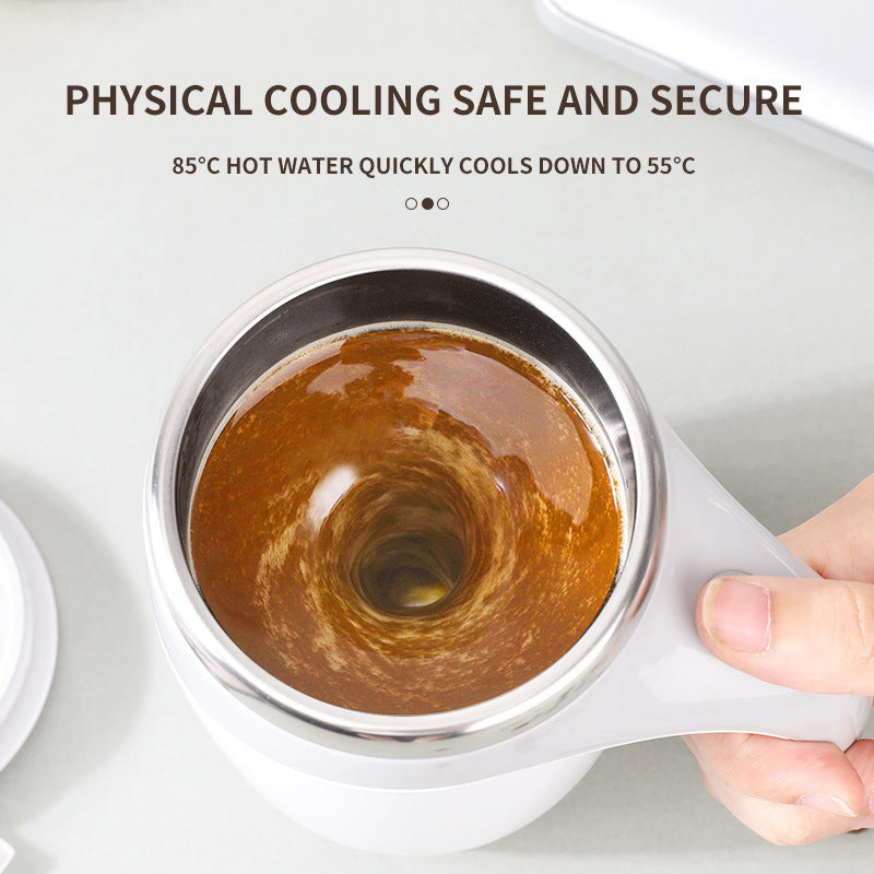 Rechargeable Automatic Stirring Cup with Magnetic Rotor