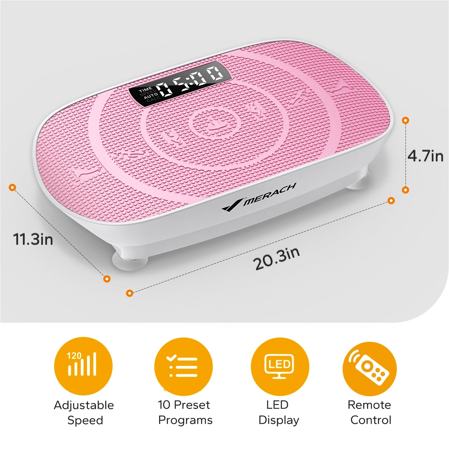 Power Vibration Fitness Platform Machine