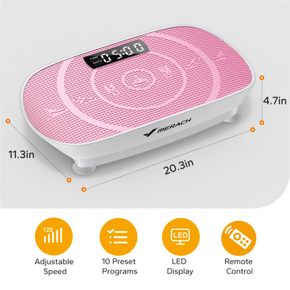 Power Vibration Fitness Platform Machine