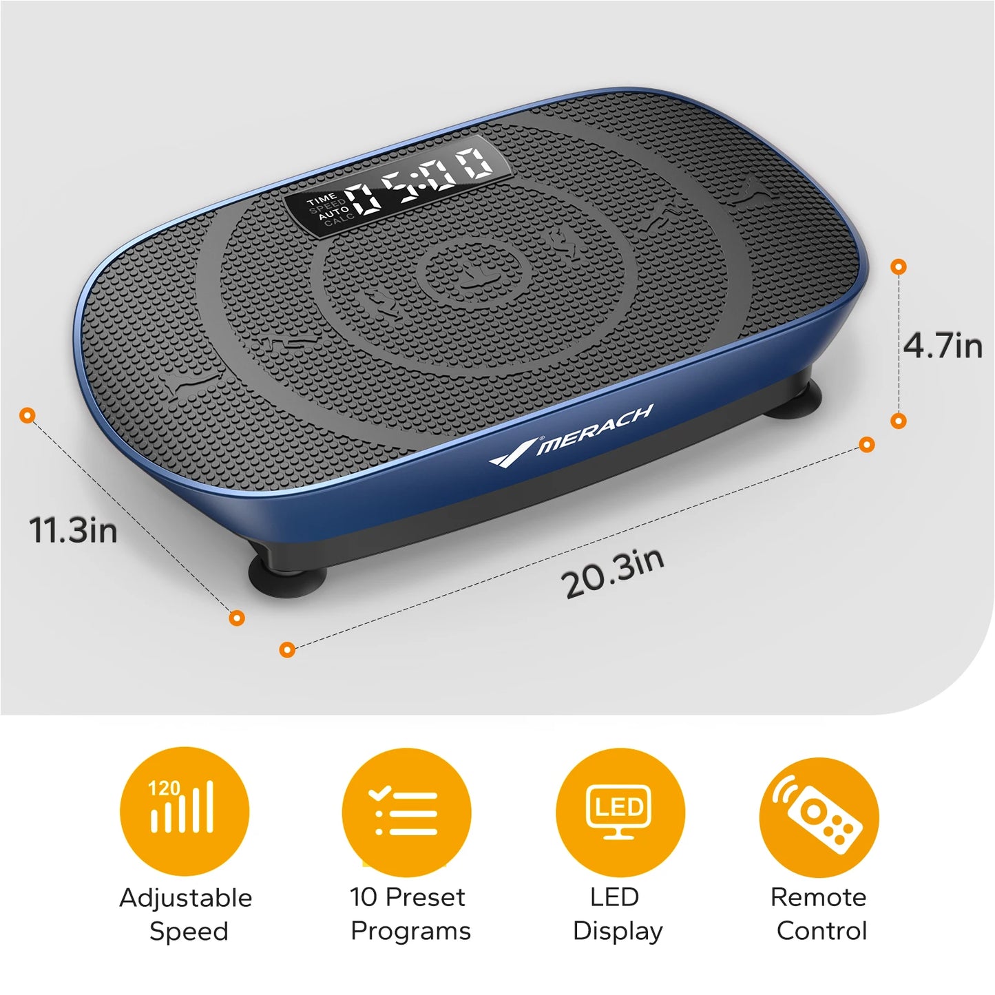 Power Vibration Fitness Platform Machine