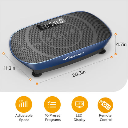 Power Vibration Fitness Platform Machine