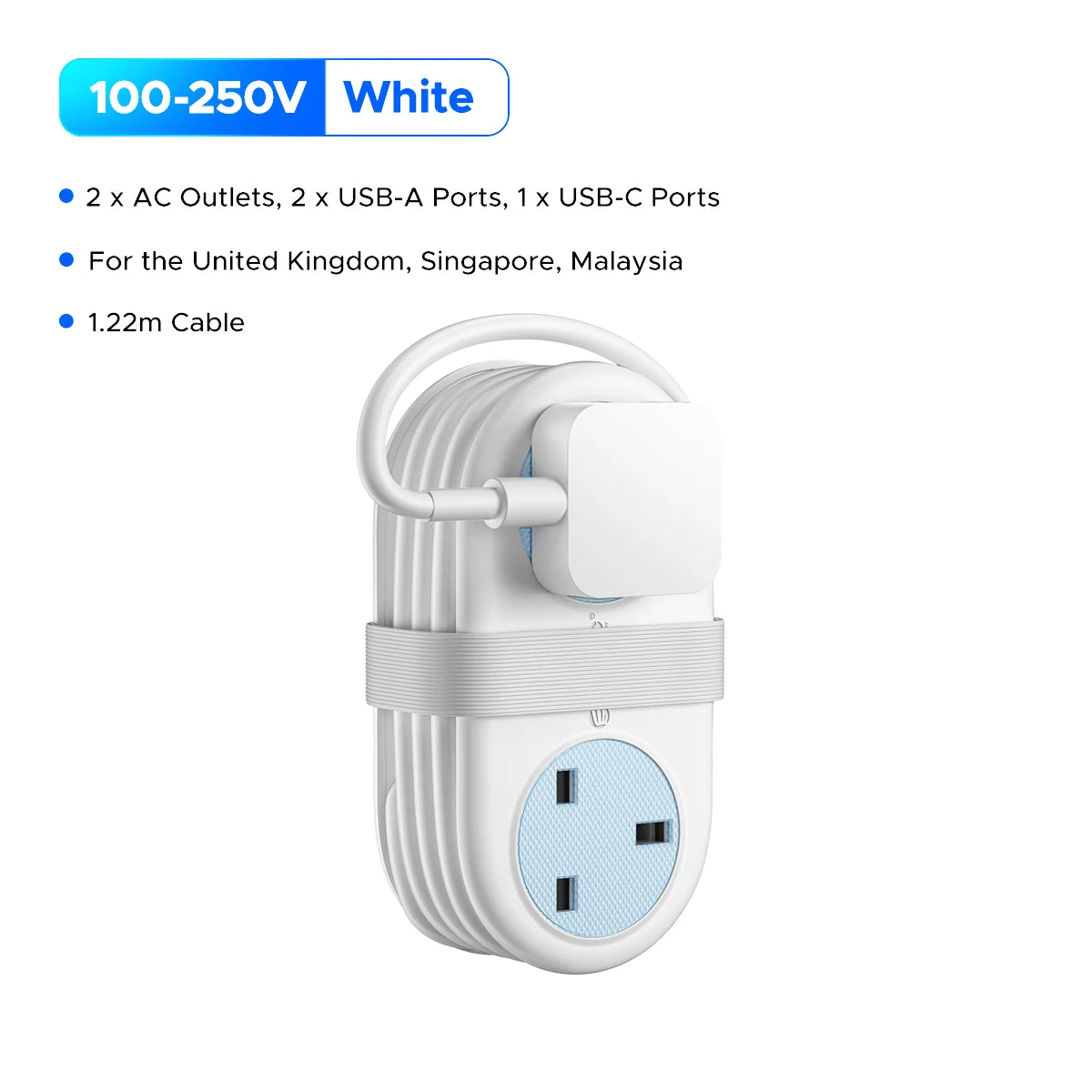 Premium UK Travel Power Adapter