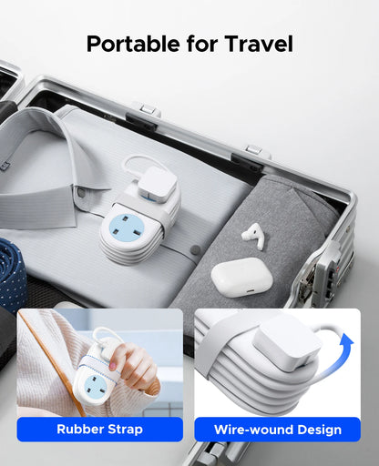 Premium UK Travel Power Adapter