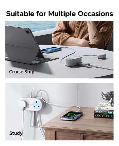 Premium UK Travel Power Adapter