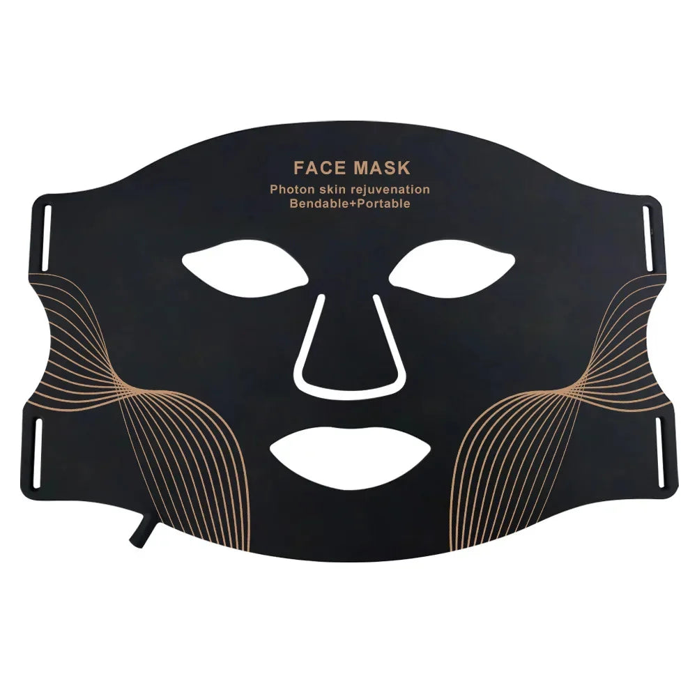 7-Color LED Therapy Mask Face Neck Glow