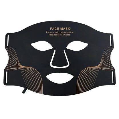 7-Color LED Therapy Mask Face Neck Glow