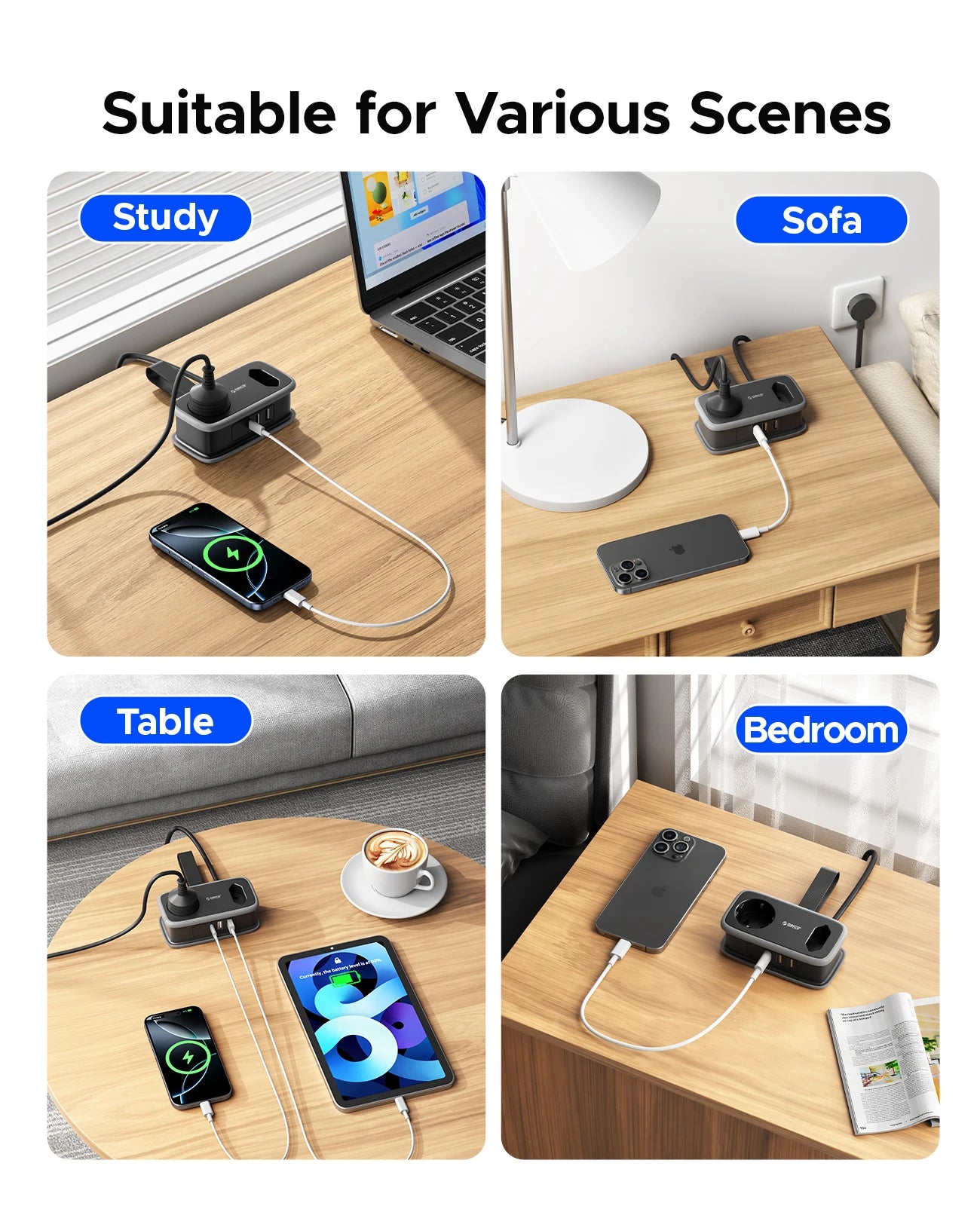 Portable Power Extension Charging Station