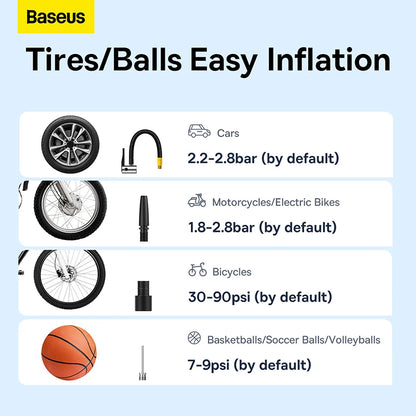 Baseus Wireless Portable Tire Inflator Pump