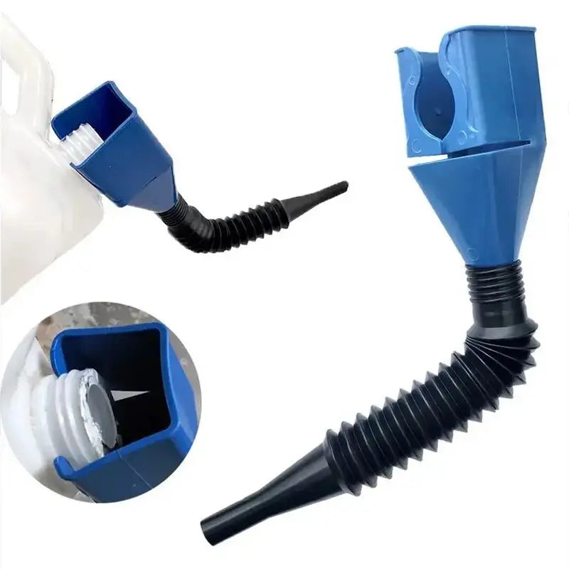 Flexible Fuel Funnel with Extension Hose