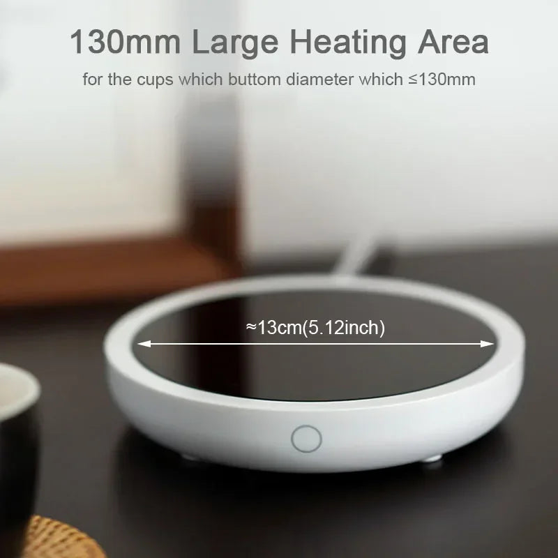 Electric Mug Warmer Adjustable Temperature Heating Plate