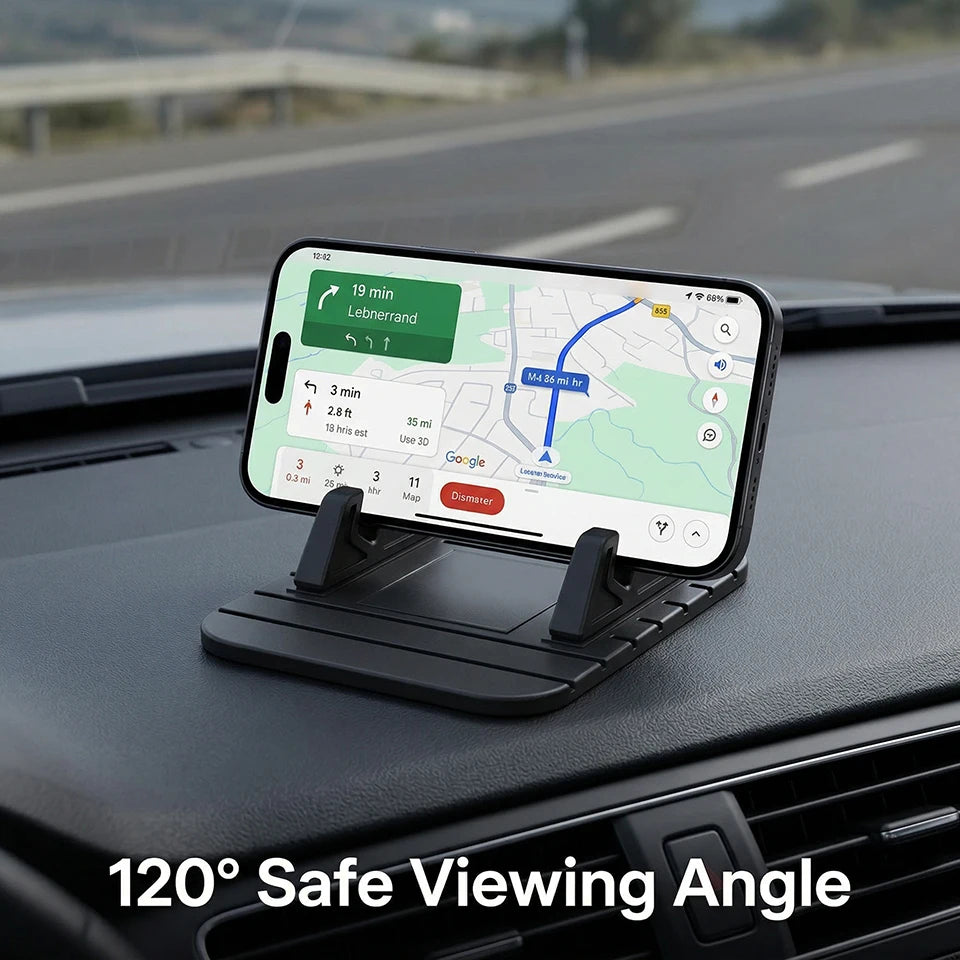 Eco-Silicone Phone Stand Mat Car Desk