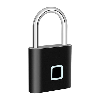 Smart Fingerprint Padlock Keyless USB Rechargeable IP67
