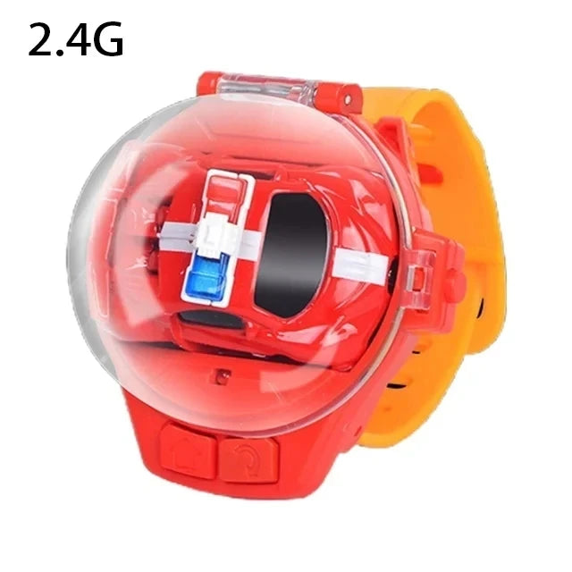 RC Watch Toy Plush Animal Mini Car