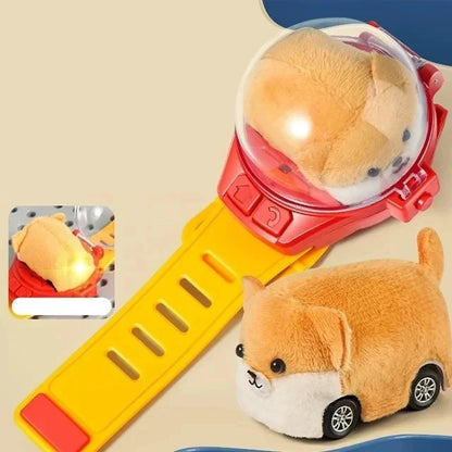 RC Watch Toy Plush Animal Mini Car