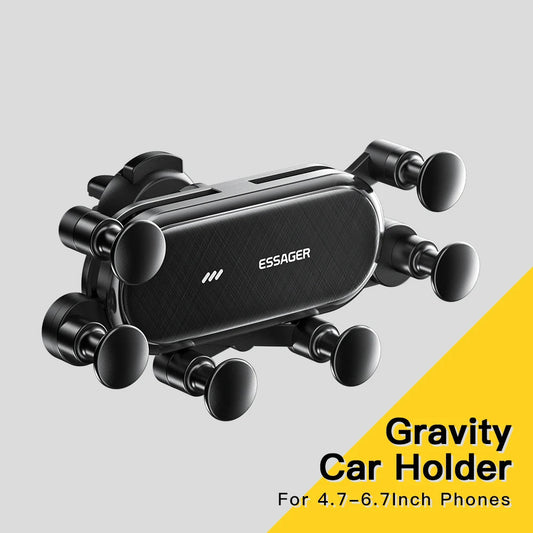 Gravity Car Holder Lock Air Vent Mount