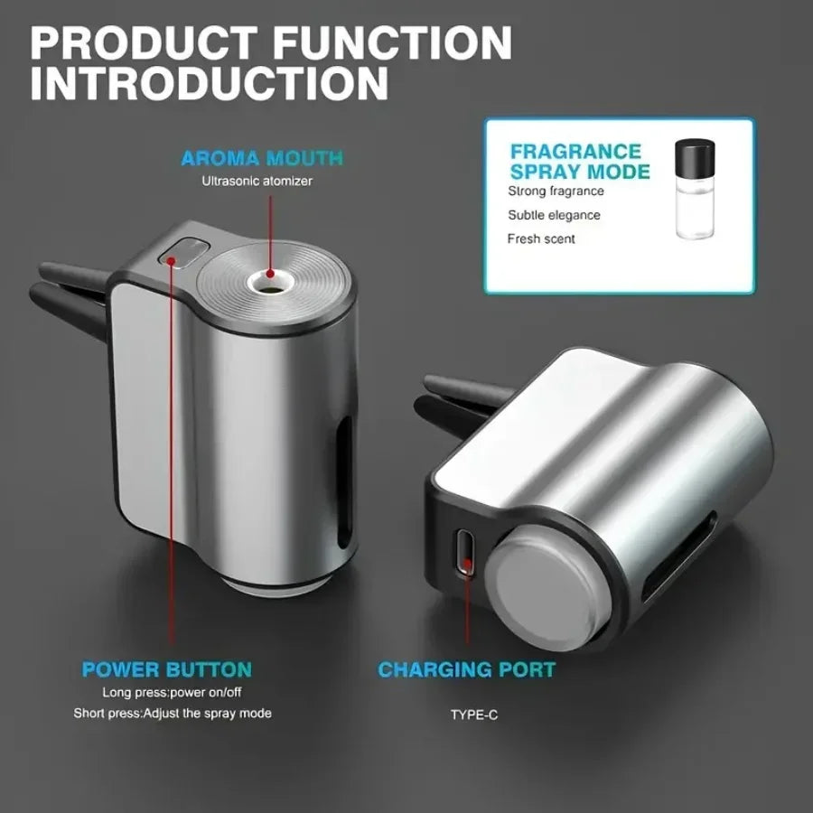 Smart Car Air Vent Aroma Diffuser Kit
