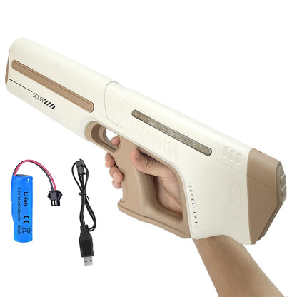 Electric Water Gun Auto Suction Blaster