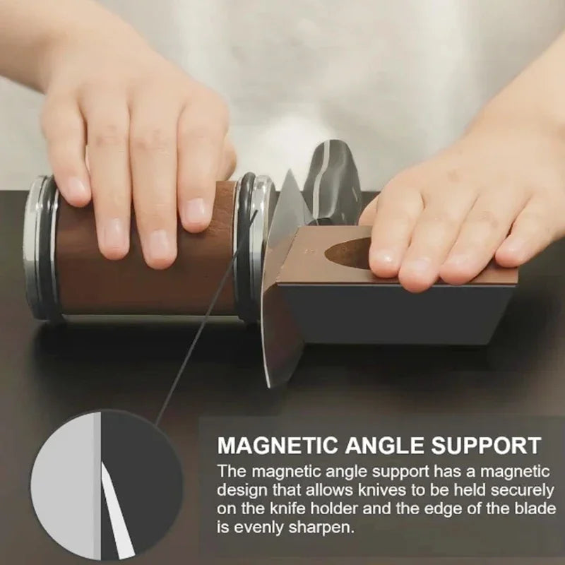 Rolling Knife Sharpener 5 Discs Gift Set
