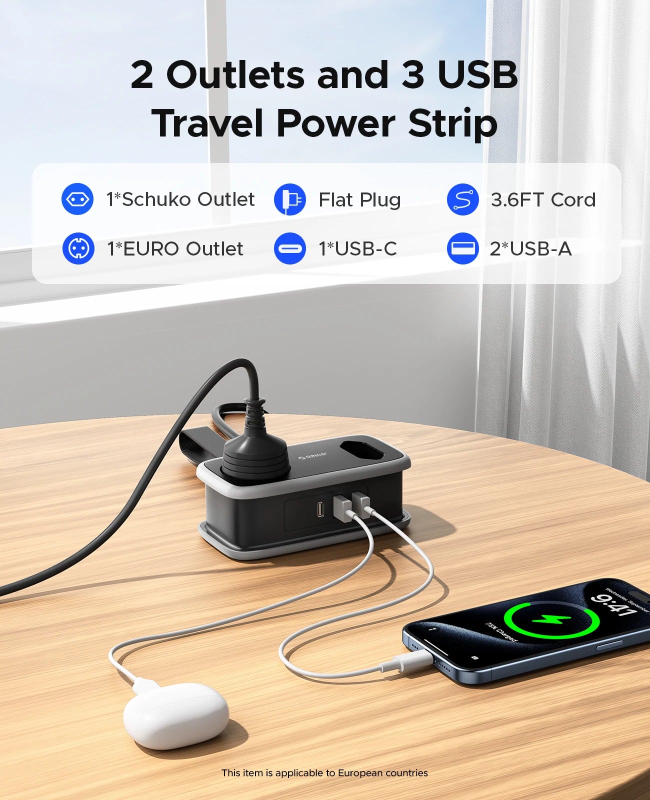 Portable Power Extension Charging Station