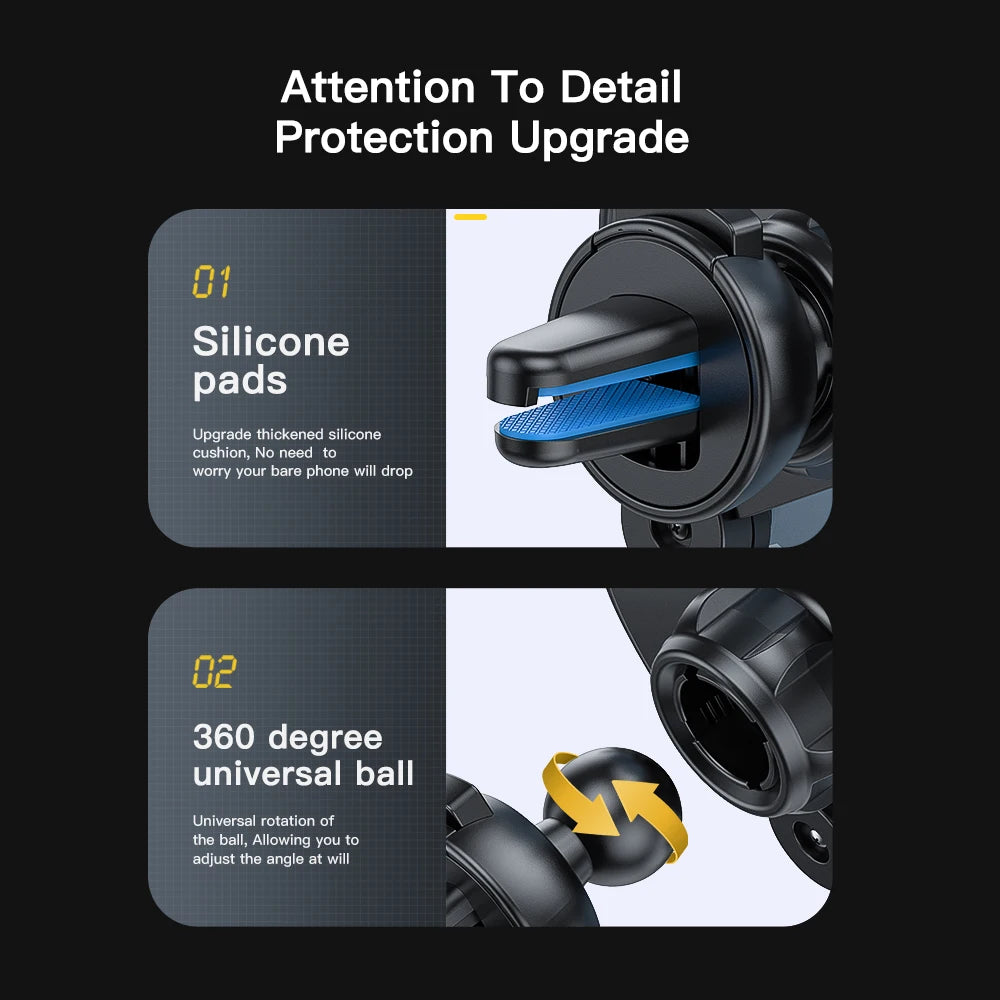 Gravity Car Holder Lock Air Vent Mount