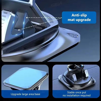 Dashboard Car Phone Mount 360° Rotation