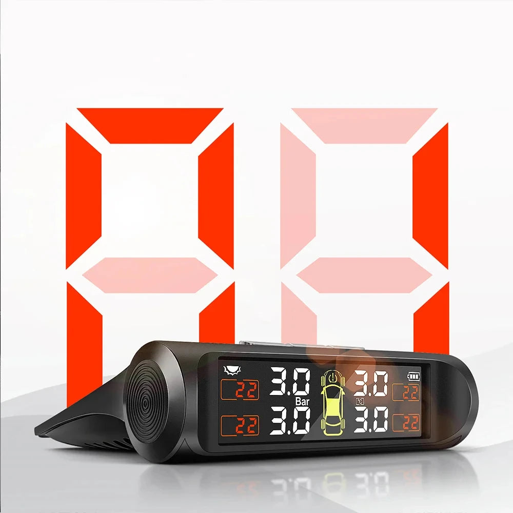 Solar TPMS with 4 External Sensors