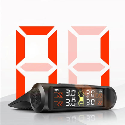 Solar TPMS with 4 External Sensors
