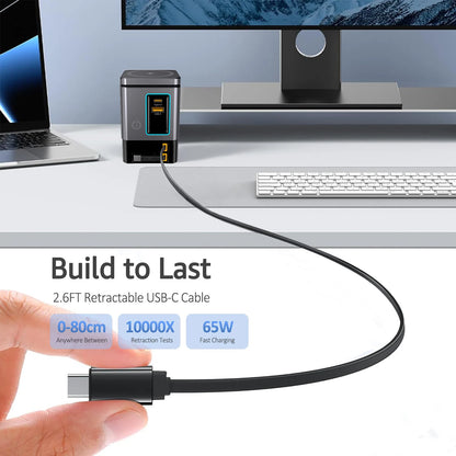 GaN 105W Tower Charging Station Six Ports