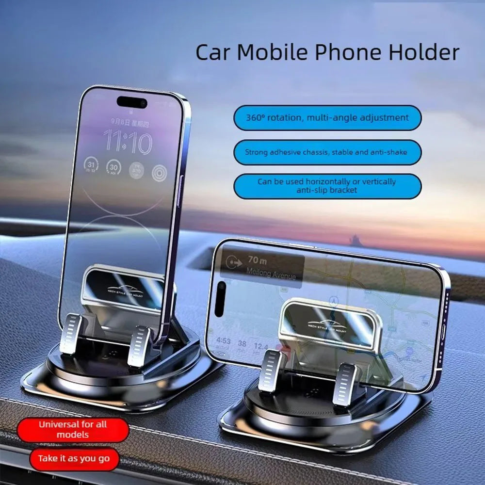 Dashboard Car Phone Mount 360° Rotation