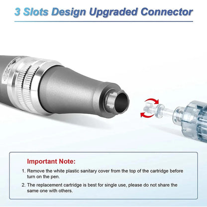 Electric DermaPen Auto Microneedling Kit Cartridges
