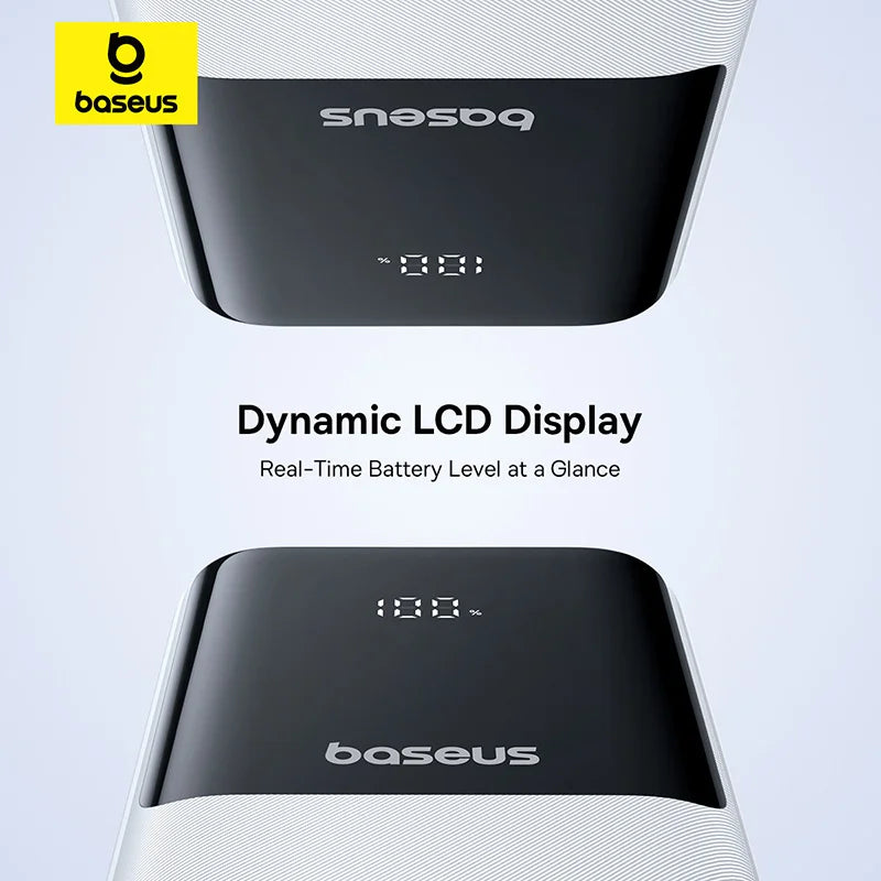 Baseus 20000mAh 22.5W Dual Cable Power Bank