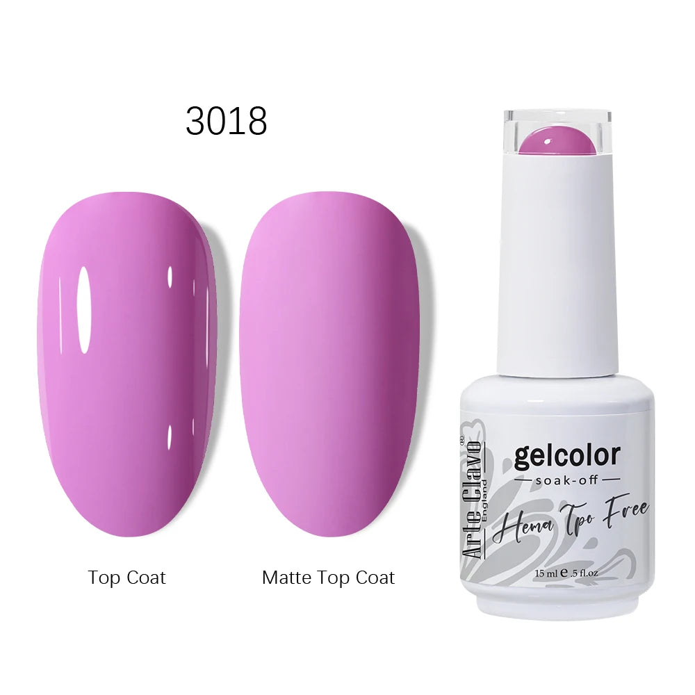 Pink Reflective Gel Nail Polish