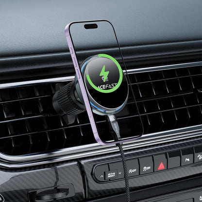 ACEFAST Qi2 25W Magnetic Wireless Car Charger
