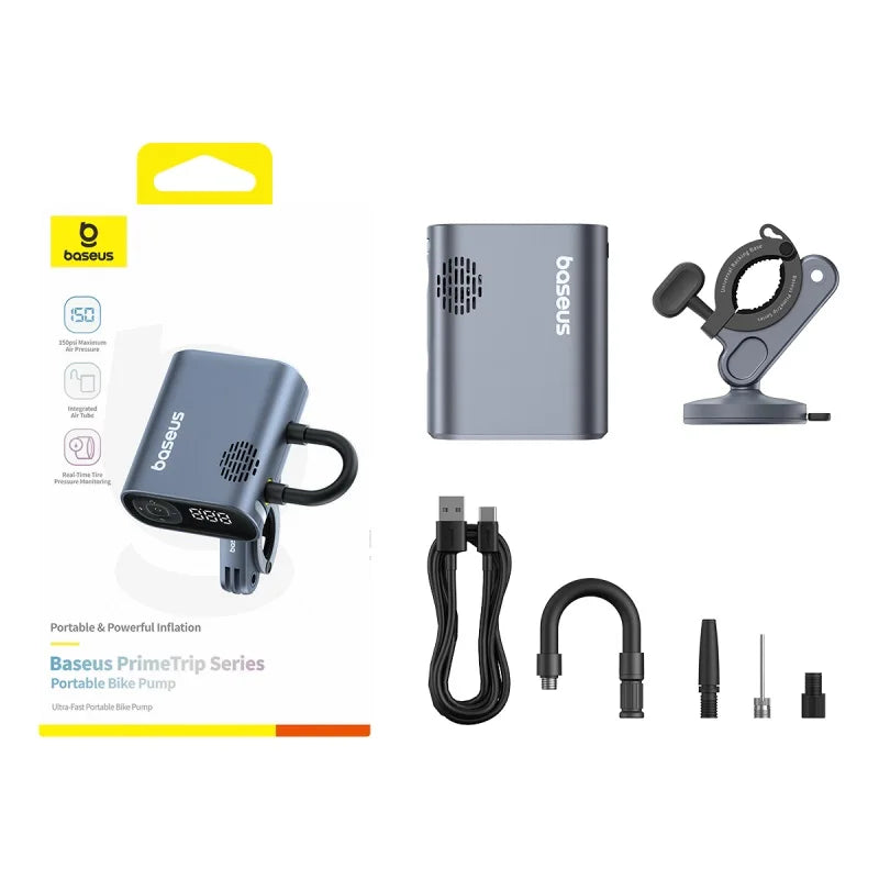 Baseus Electric Bicycle Tire Inflator 150psi