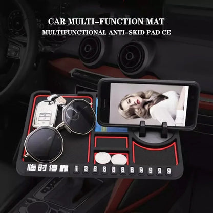 Car Non-Slip Mat Built-In Phone Holder