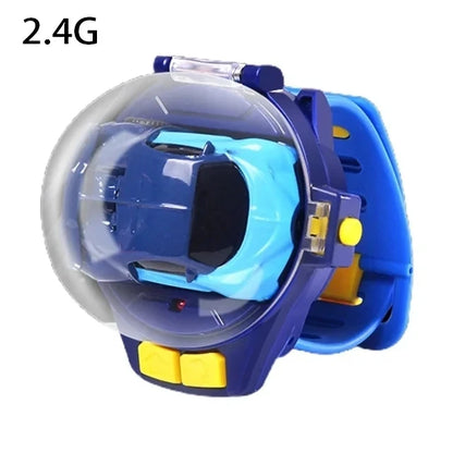 RC Watch Toy Plush Animal Mini Car