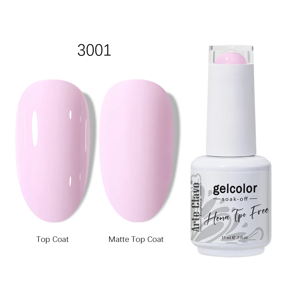 Pink Reflective Gel Nail Polish