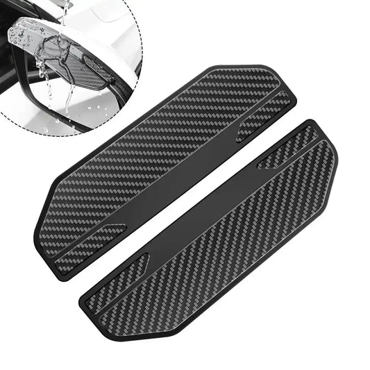 Carbon Fibre Car Mirror Rain Guard Eyebrows