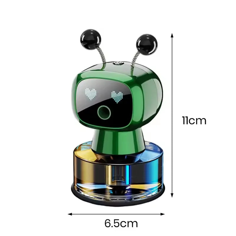 AI Robot Car Aromatherapy Diffuser USB Rechargeable
