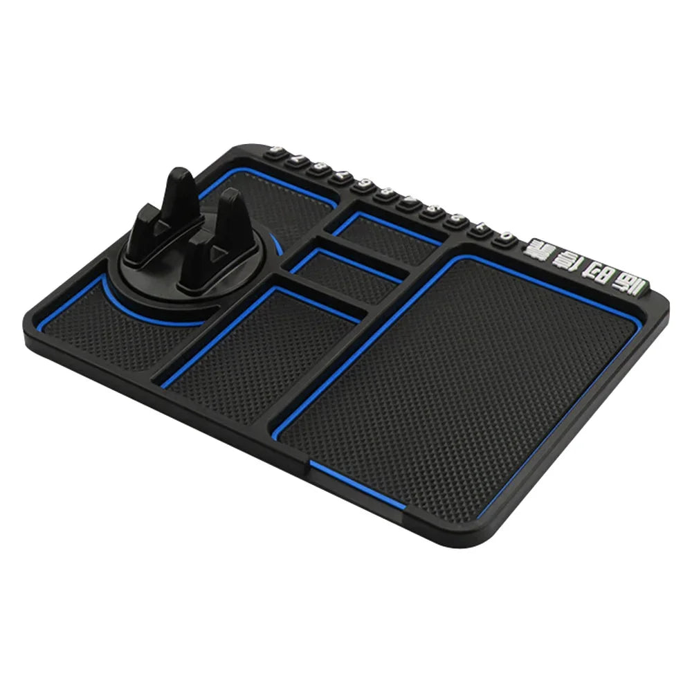 Car Non-Slip Mat Built-In Phone Holder