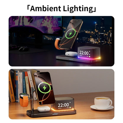 Qi2 25W 5-in-1 Wireless Charging Station