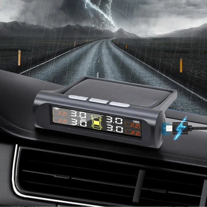Solar TPMS with 4 External Sensors