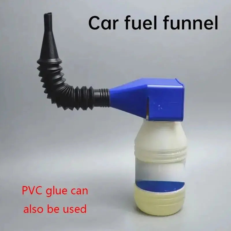 Flexible Fuel Funnel with Extension Hose