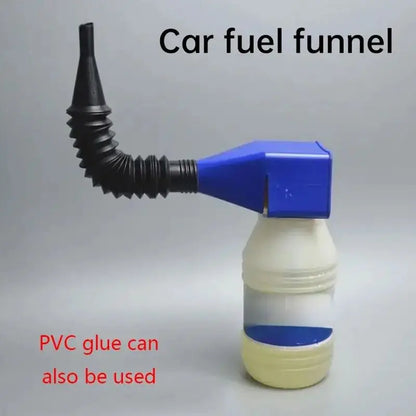 Flexible Fuel Funnel with Extension Hose