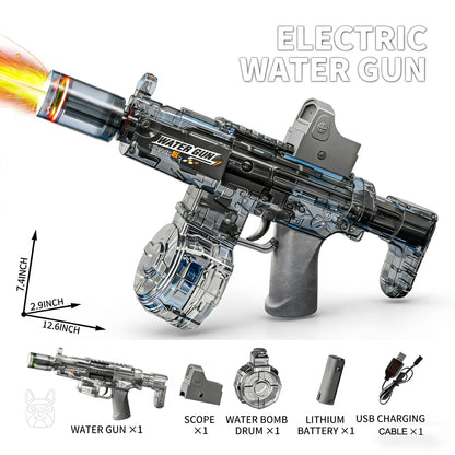 Recoil Electric Water Gun LED Sensor