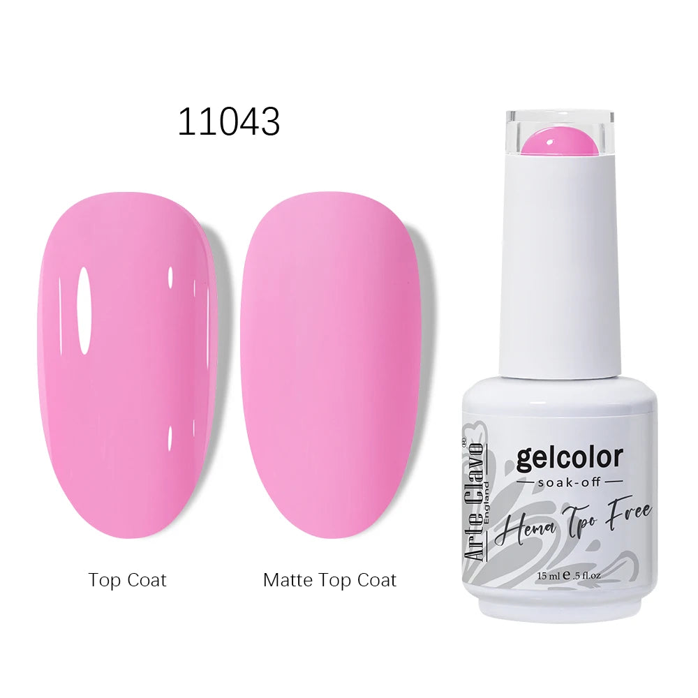 Pink Reflective Gel Nail Polish