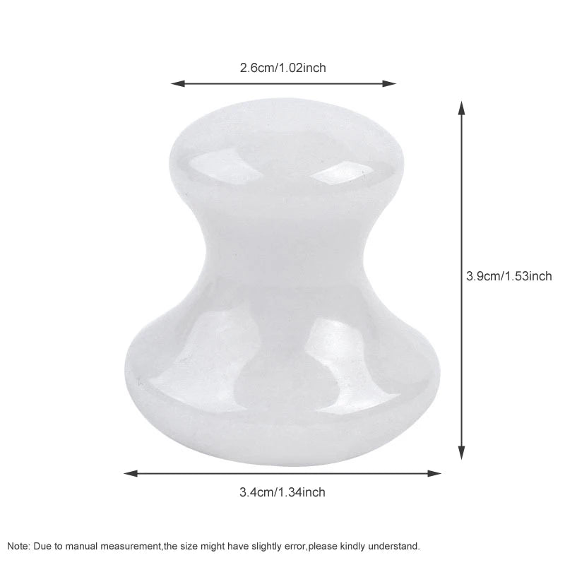 Mushroom Gua Sha Stone Facial Lifting Massager