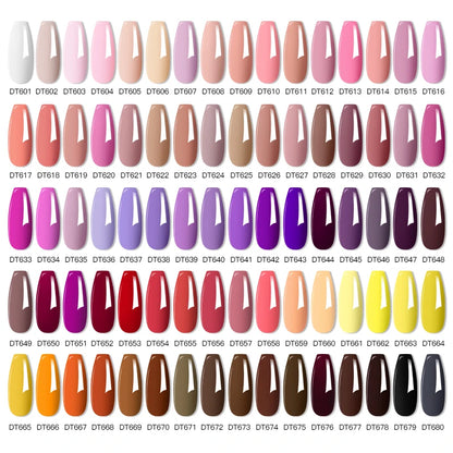 6pcs DIY Semi-Permanent Gel Polish Set