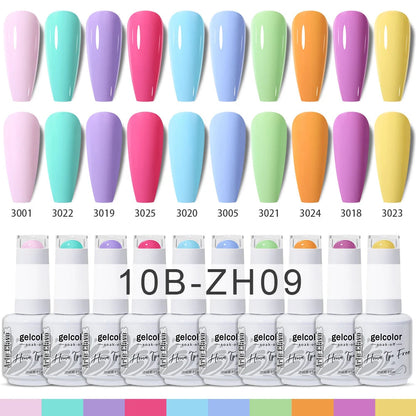 Pink Reflective Gel Nail Polish
