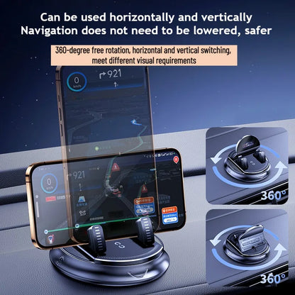 Foldable Swivel Dashboard Phone Holder Stand